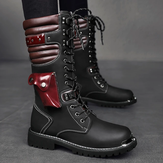 leather motorcycle boots