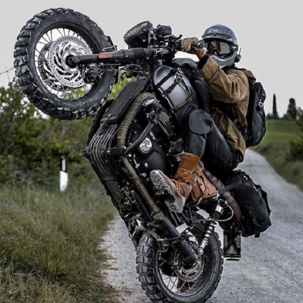 Unleash the Drama of Stretched Motorcycles