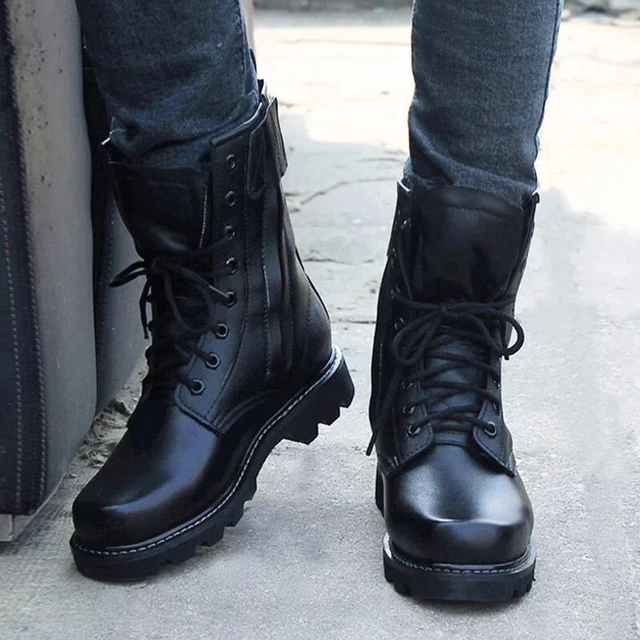 steel toed motorcycle boots