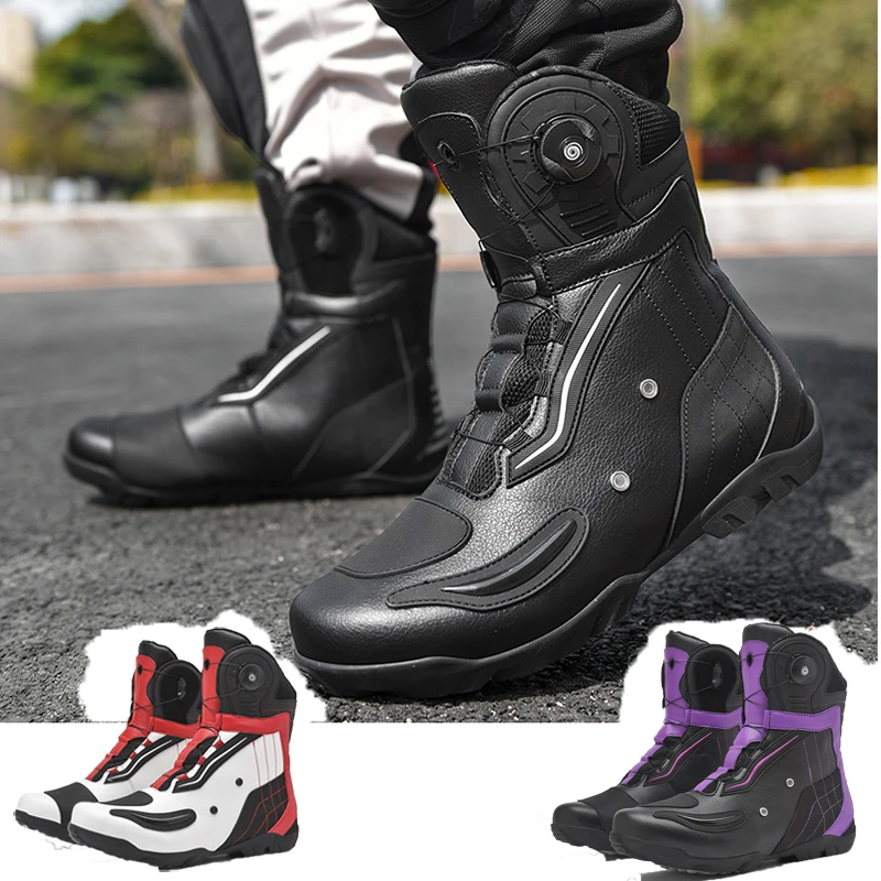 wide motorcycle shoes